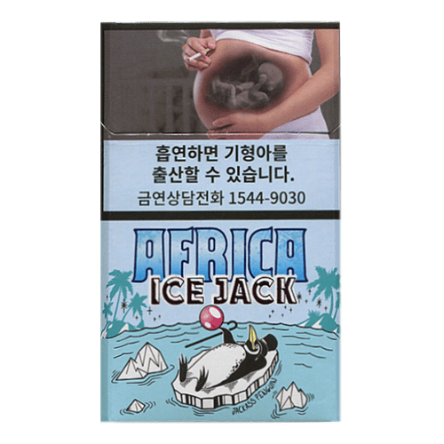 Сигареты Africa Ice Jack South Korea (Африка Айс Джэк (Южная Корея, пачка))