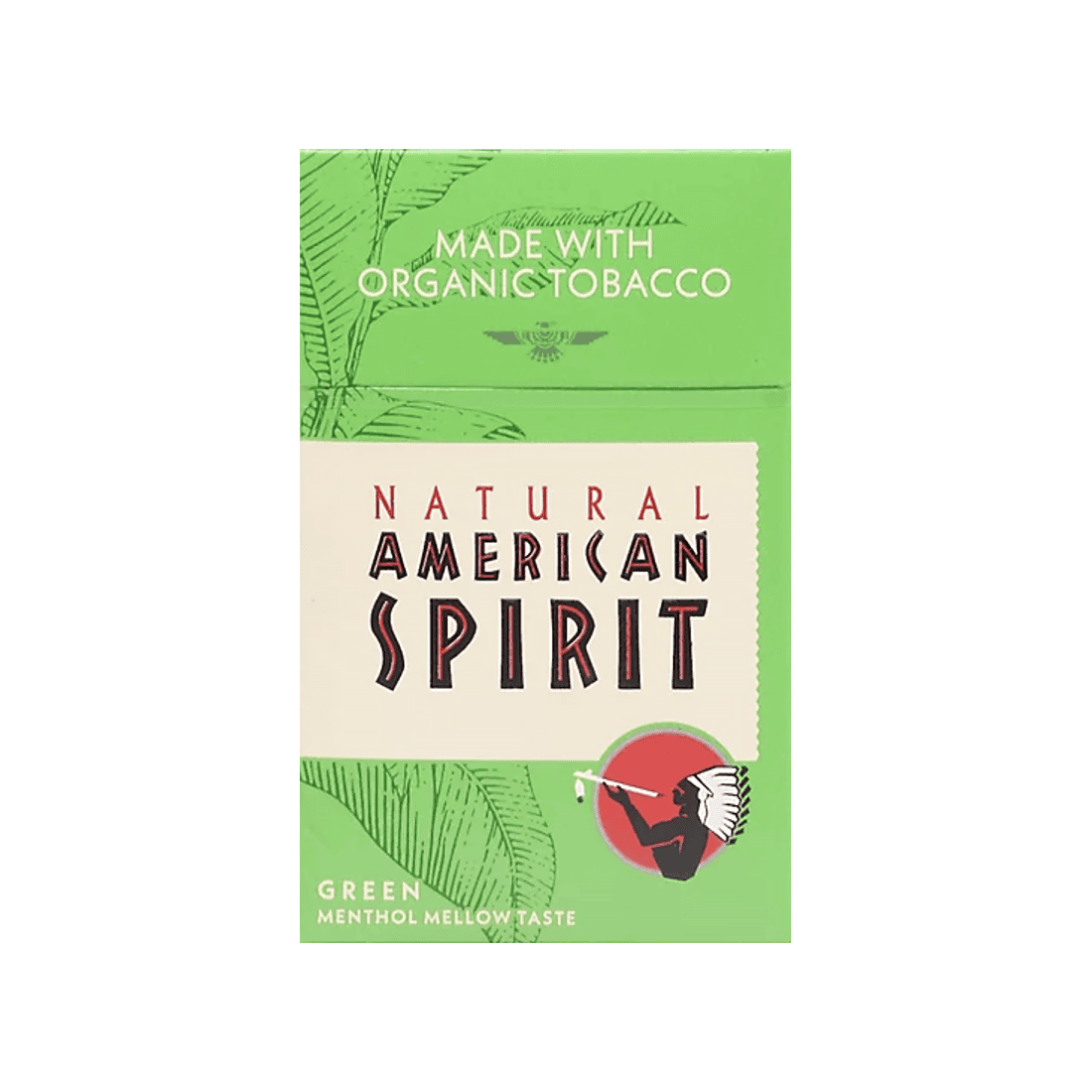 Сигареты American Spirit Light Green – Organic Mellow Menthol (Американ Спирит Лайт Грин, США)