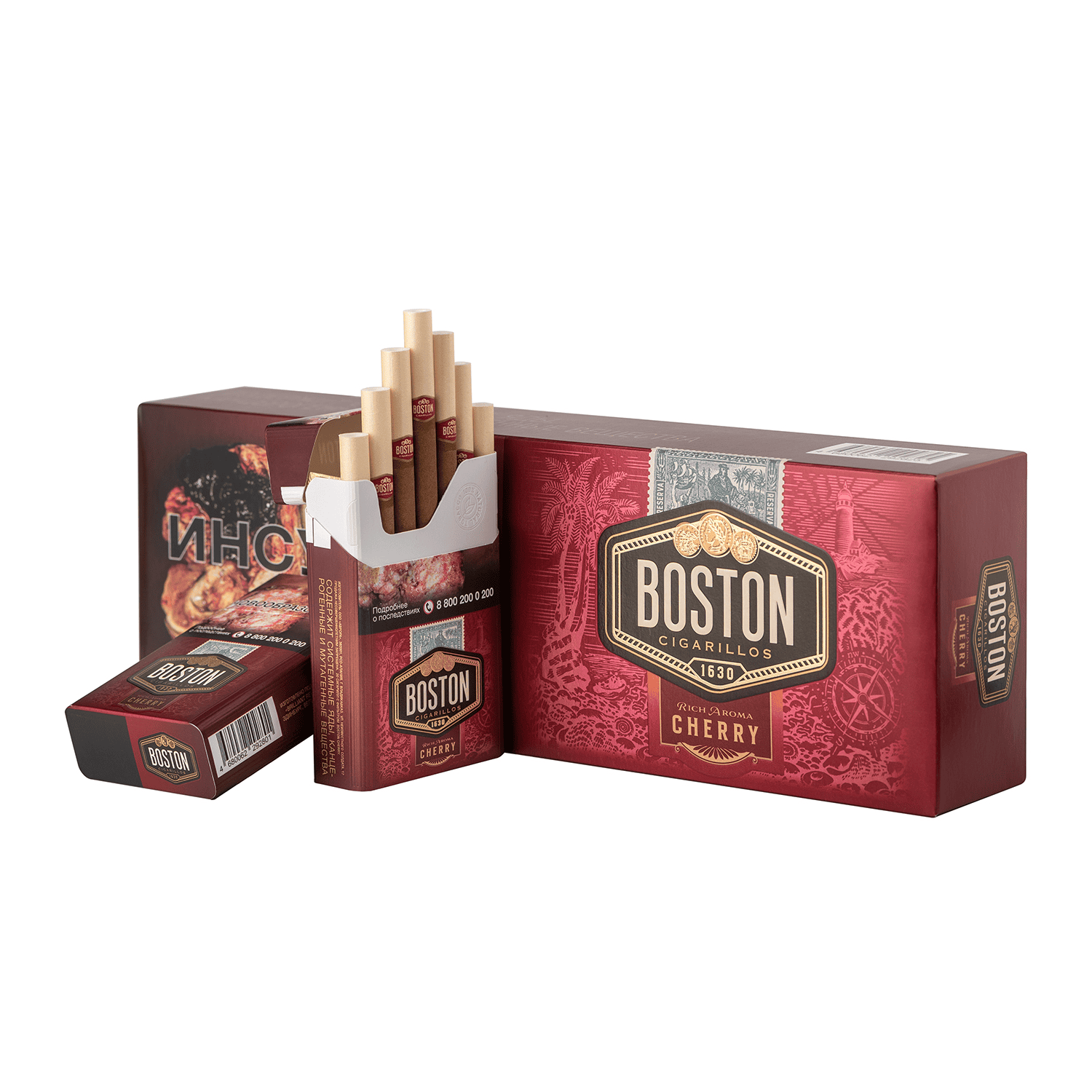 Сигареты Boston Cherry (Бостон Вишня)