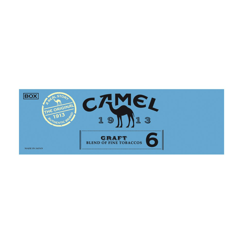 Сигареты Camel Craft 6 Japan (Кэмэл Крафт 6 Япония)
