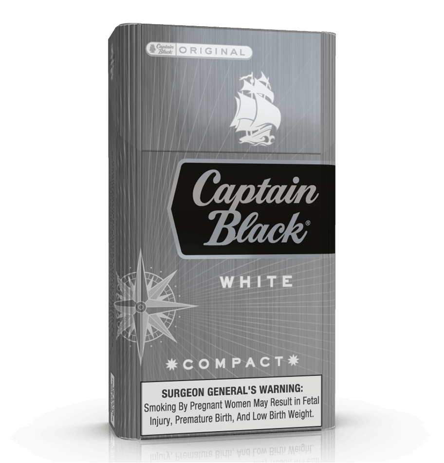 Сигареты Captain Black Compact White (Капитан Блэк Компакт Вайт)