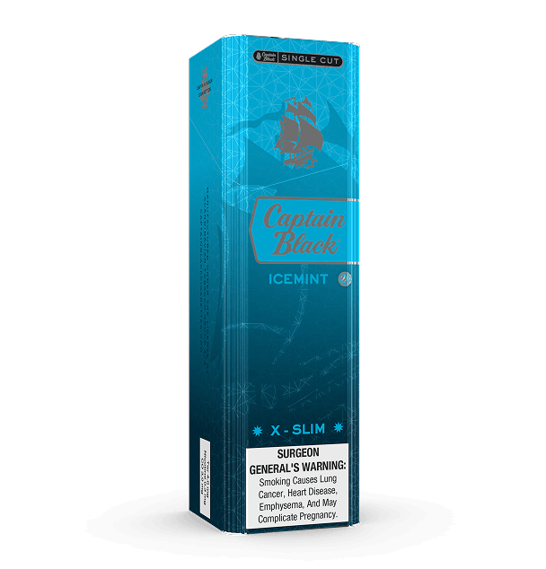 Сигареты Captain Black X-Slim Ice Mint (Капитан Блэк Икс Слим Айс Минт)