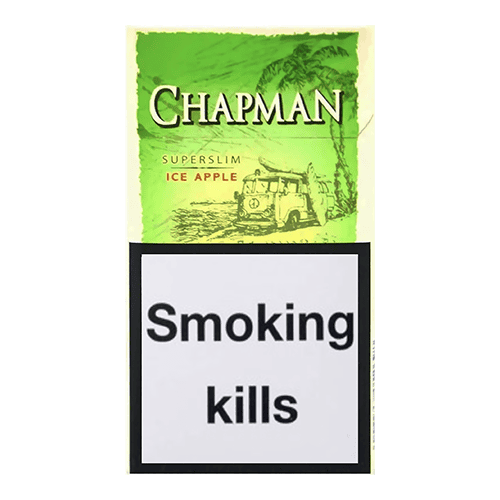 Сигареты Chapman Superslims Ice Apple (Чапман Суперслимс Ледяное Яблоко)