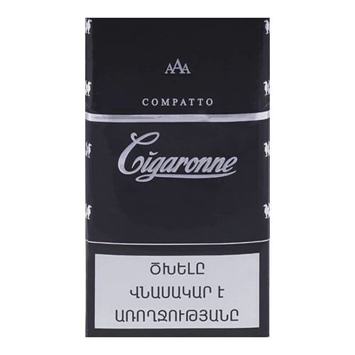 Сигареты Cigaronne Compatto Black (Сигароне Компатто Черные)