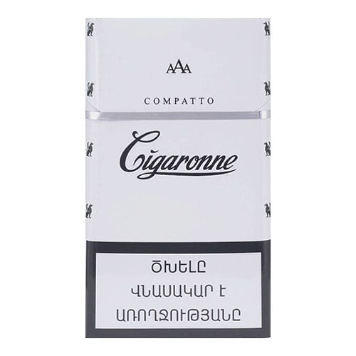 Сигареты Cigaronne Compatto White (Сигароне Компатто Белые)