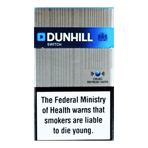 Сигареты Dunhill Switch Silver (Данхилл Свитч Сильвер, Сингапур)