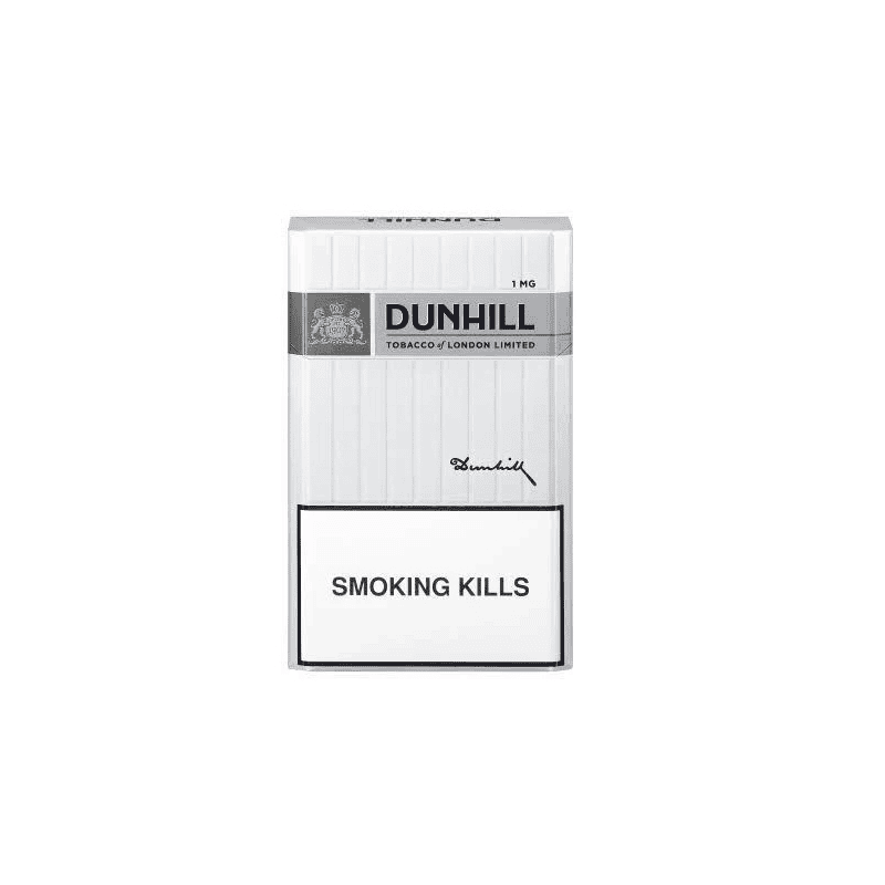 Сигареты Dunhill White 1 mg (Данхилл Вайт 1 мг, Сингапур)