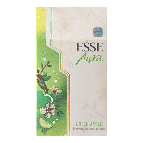 Сигареты Esse Aura Green Apple (Эссе Аура Зеленое Яблоко)