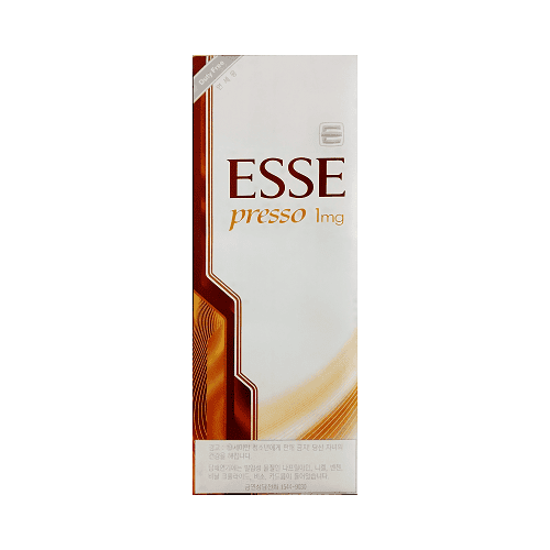 Сигареты Esse Presso 1 mg South Korea (Эссе Прессо 1 мг (Южная Корея, блок))