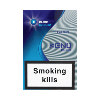 Сигареты Keno Club Nano Click Gummint (Кено Нано Жвачка)