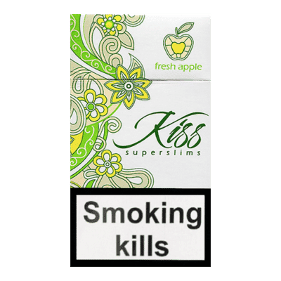 Сигареты Kiss Fresh Apple (Кисс Зеленое Яблоко)