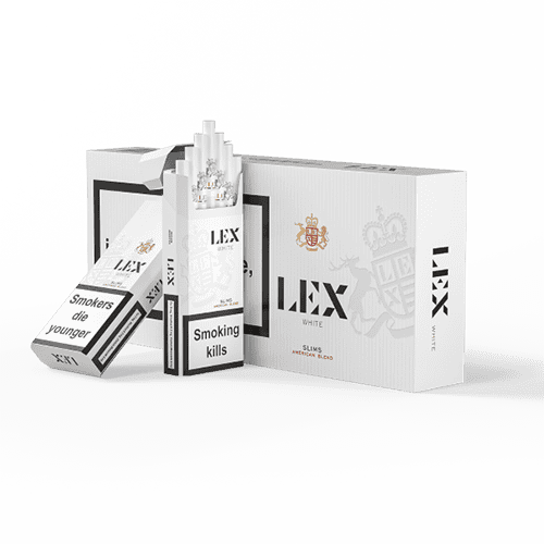 Сигареты Lex White Slim (Лекс Вайт Слим)