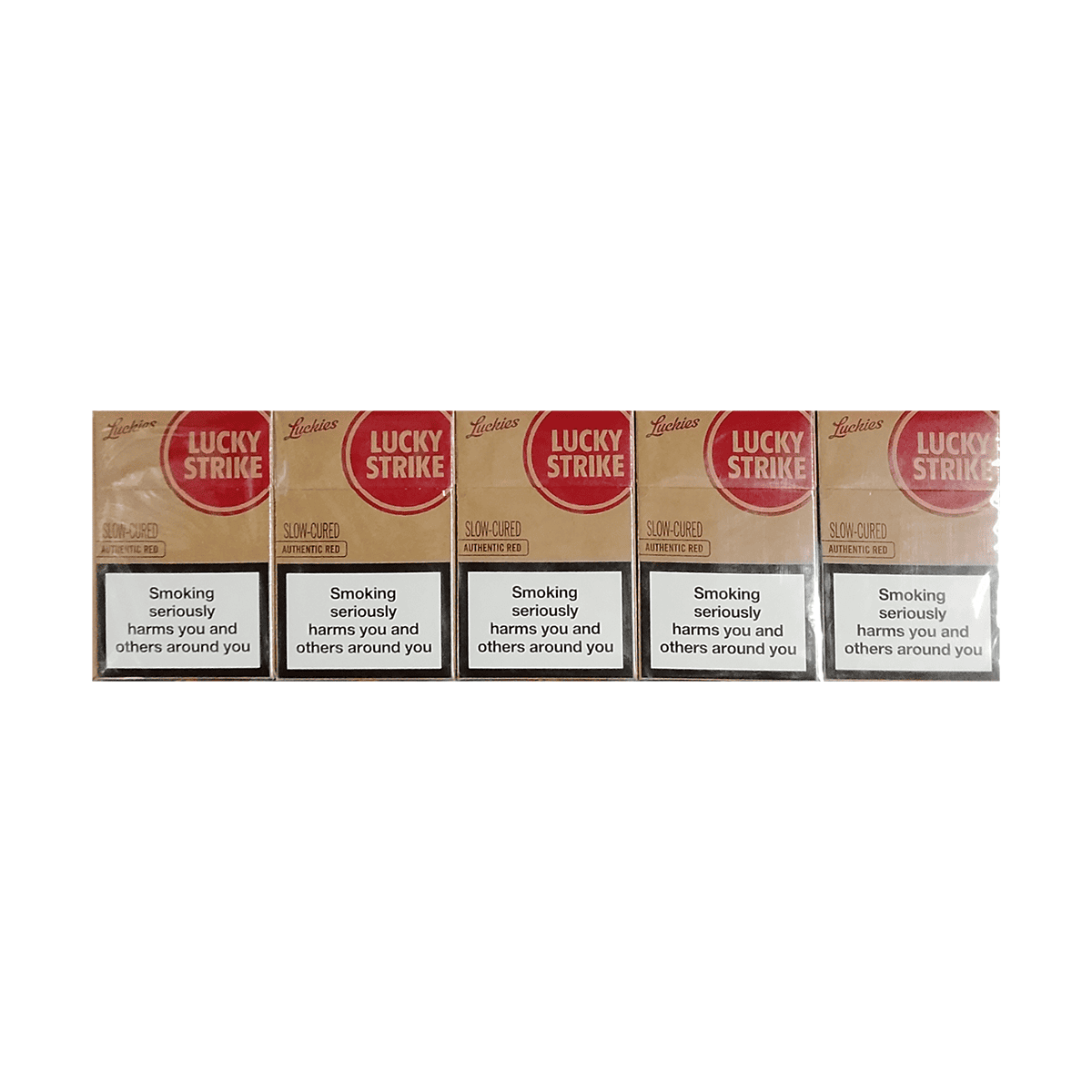 Сигареты Lucky Strike Autentic Red (Лаки Страйк Аутентик Ред, Сингапур)