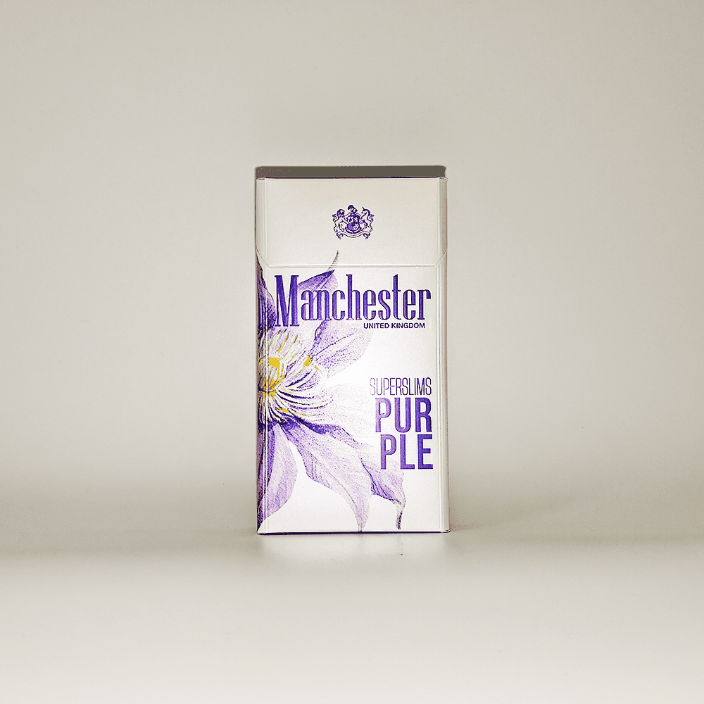 Сигареты Manchester Purple Superslims (Манчестер Перпл Супер Слимс)