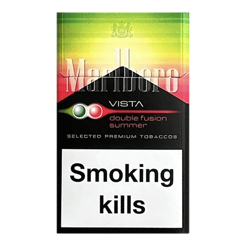 Сигареты Marlboro Vista Double Fusion Summer (Мальборо Виста Дабл Фьюжн Саммер, Швейцария)
