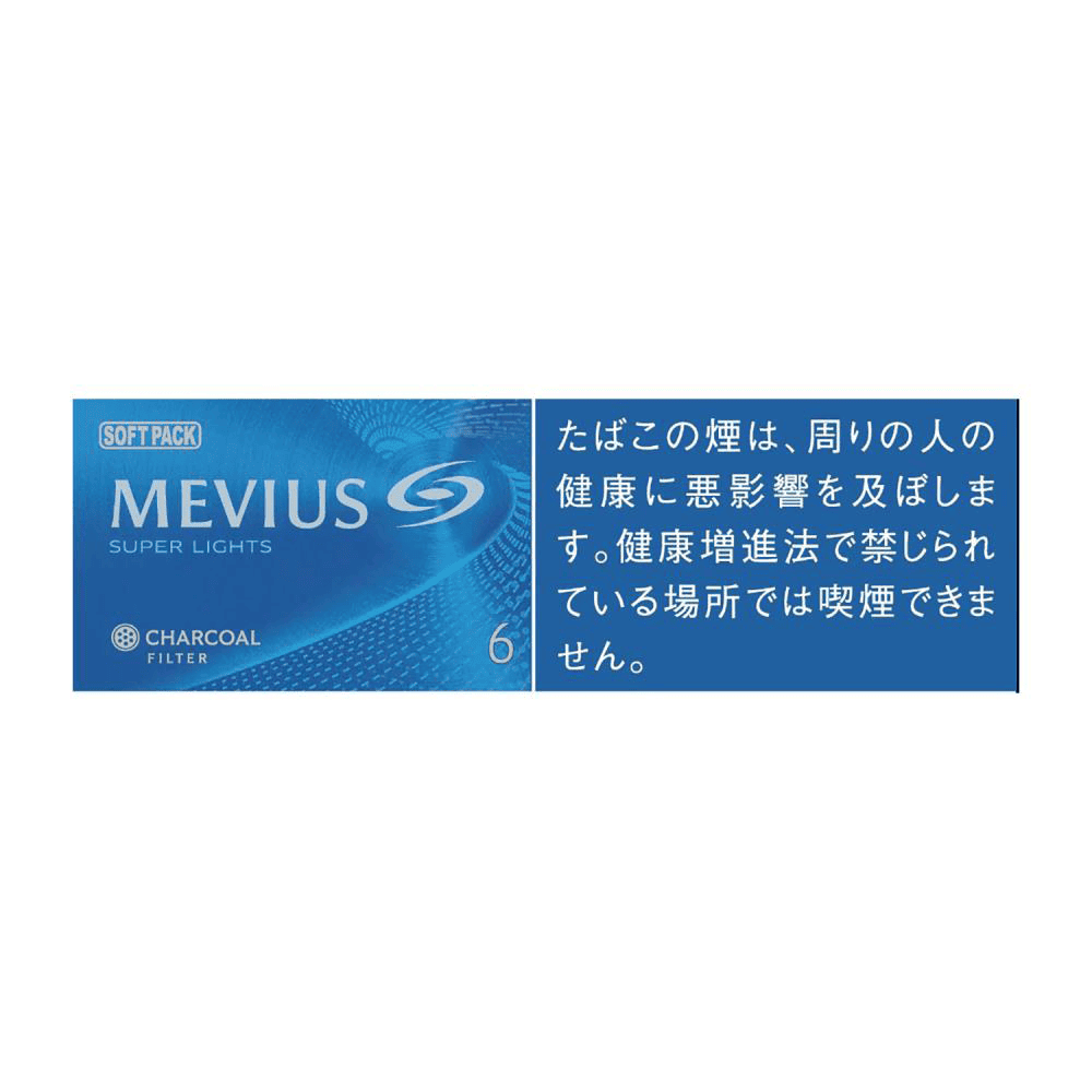 Сигареты Mevius 6 Super Lights Soft Pack Japan (Мевиус 6 Супер Лайтс Мягкая пачка Япония)