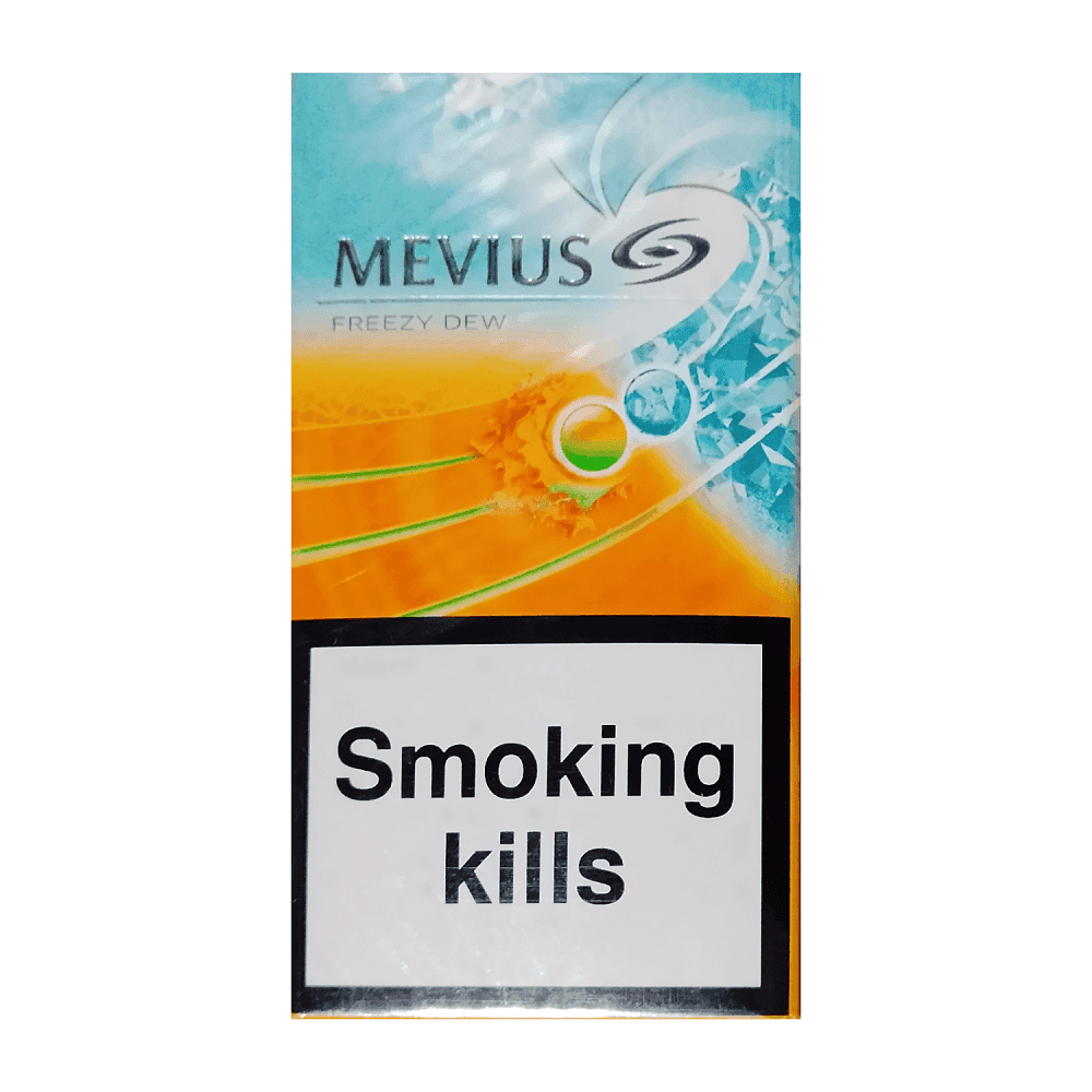 Сигареты Mevius Freezy Dew 4 Superslims (Мевиус Фриззи Дью 4 Суперслим Корея)