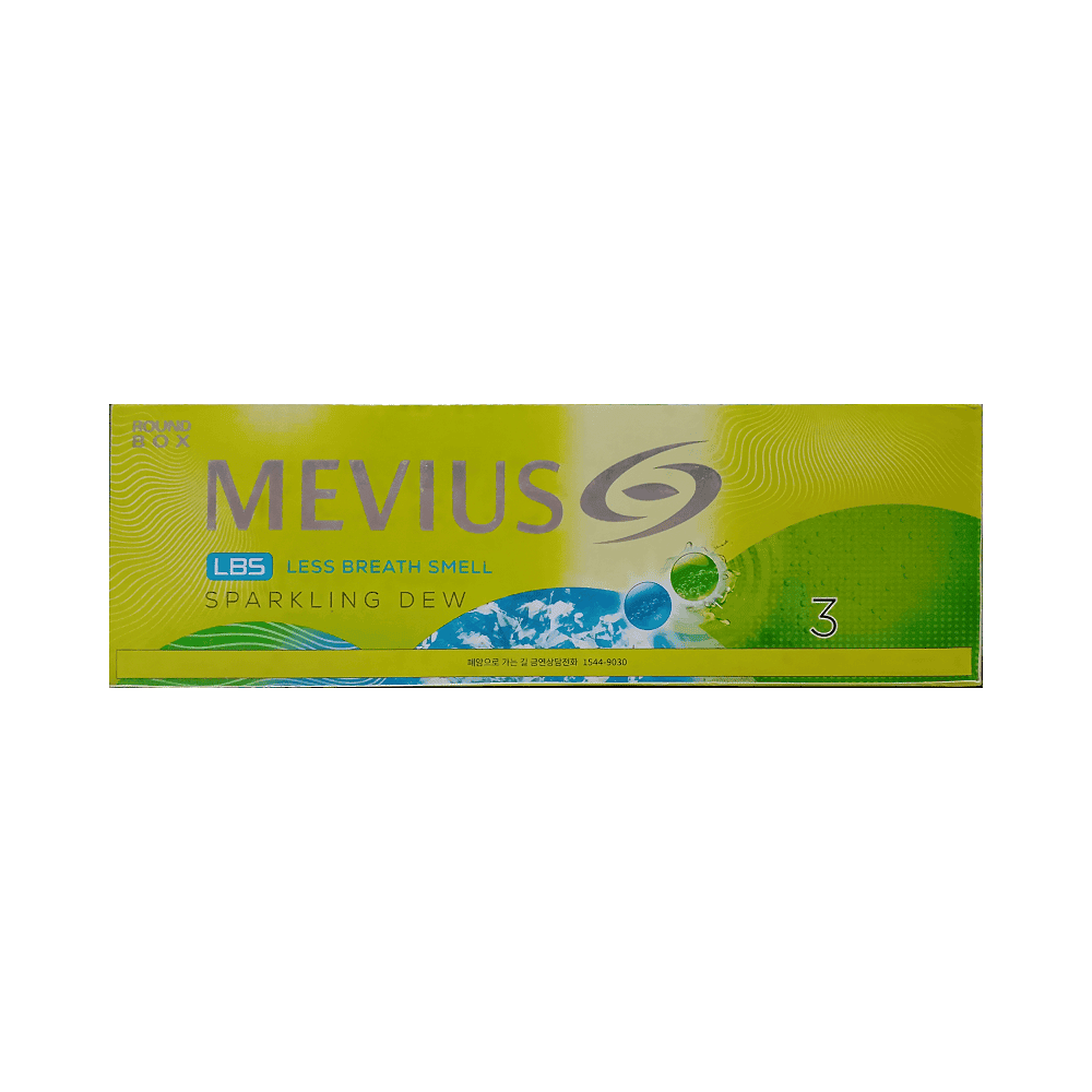 Сигареты Mevius Sparkling Dew 3 (Мевиус Спарклинг Дью 3 Корея)