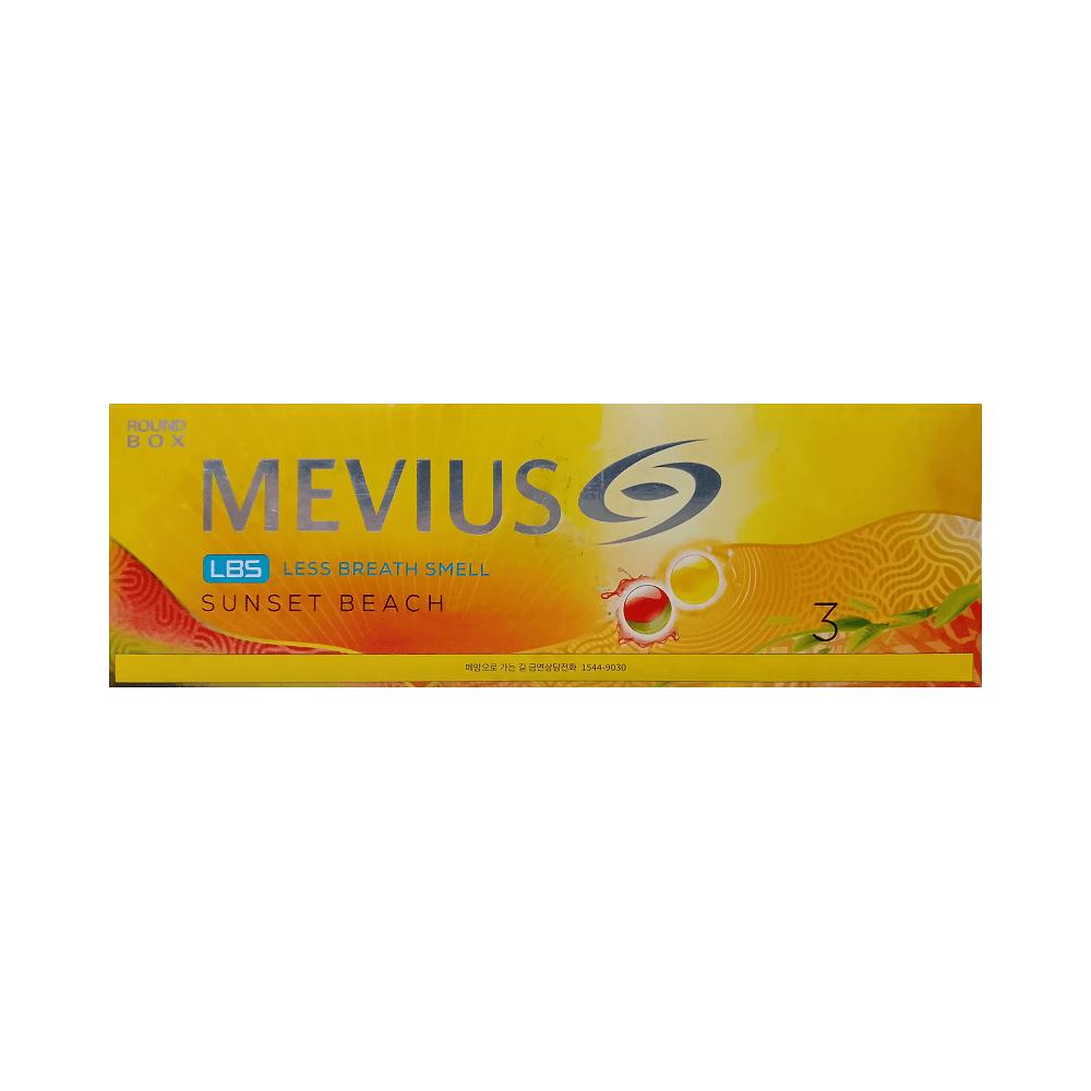 Сигареты Mevius Sunset Beach 3 (Мевиус Сансет Бич 3 Корея)