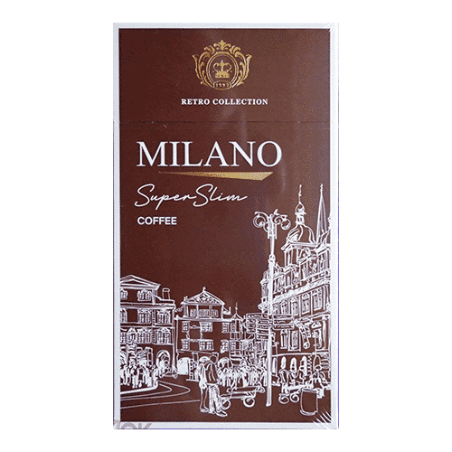 Сигареты Milano Retro Collection Superslims Coffee (Милано Ретро Кофе Суперслим)