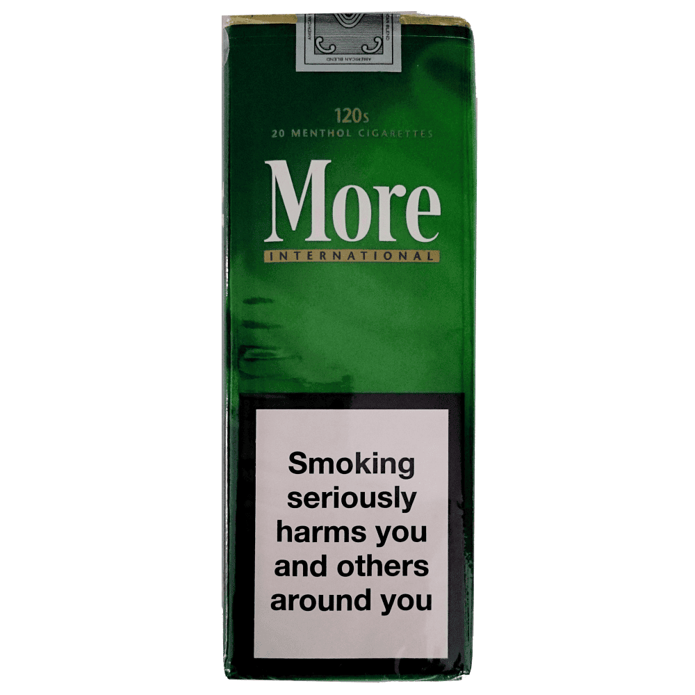 Сигареты More Menthol 120s (Море Ментол 120 мм, Швейцария)