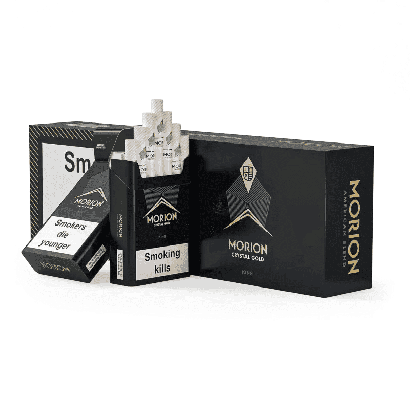 Сигареты Morion Cristal Gold King Size (Морион Кристалл Голд Кинг Сайз)