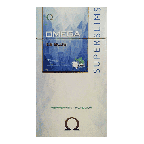 Сигареты Omega Superslims Ice Blue (Омега Суперслим Айс Блю)