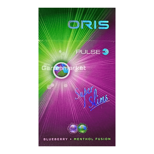 Сигареты Oris Pulse Blueberry Menthol Superslims (Орис Пульс Черника Ментол Суперслимс)
