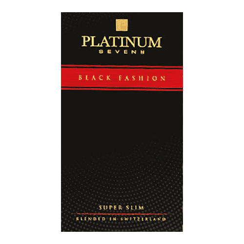 Сигареты Platinum Seven Superslims Black Fashion (Платинум Суперслимс Блэк Фэшн)