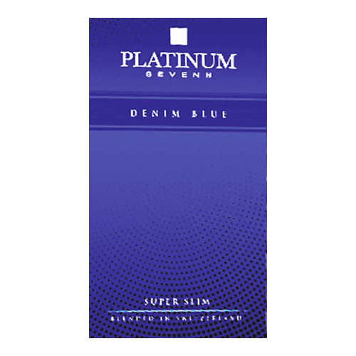 Сигареты Platinum Seven Superslims Denim Blue (Платинум Суперслимс Дэним Блю)