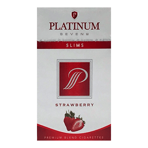 Сигареты Platinum Seven Slims Strawberry (Платинум Cлимс Клубника)