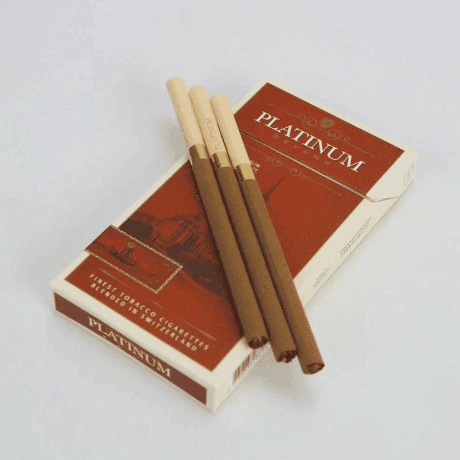 Сигареты Platinum Seven Superslims Chocolate (Платинум Супер Слим Шоколад)