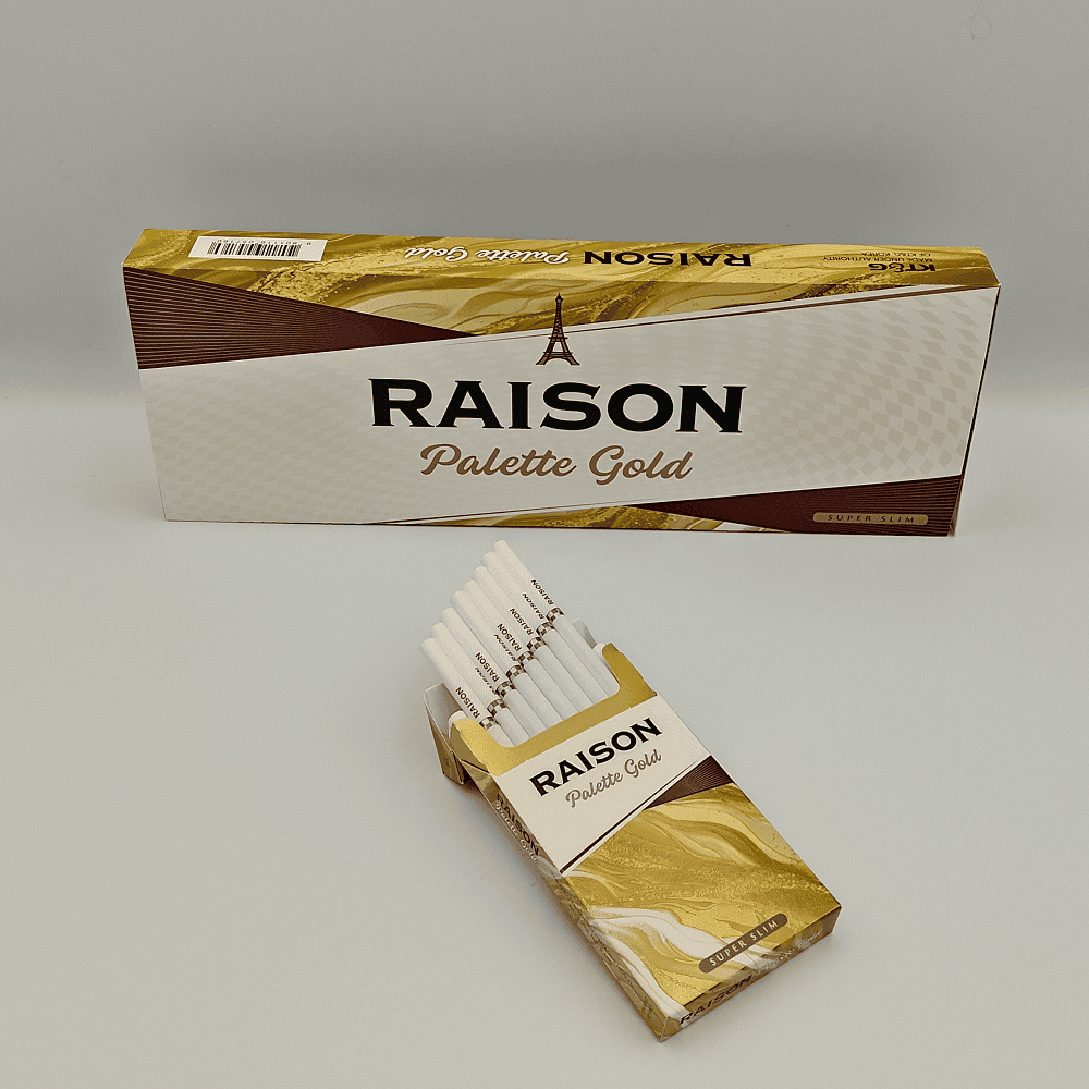 Сигареты Raison Palette Gold Superslims (Райсон Палет Голд Суперслим)