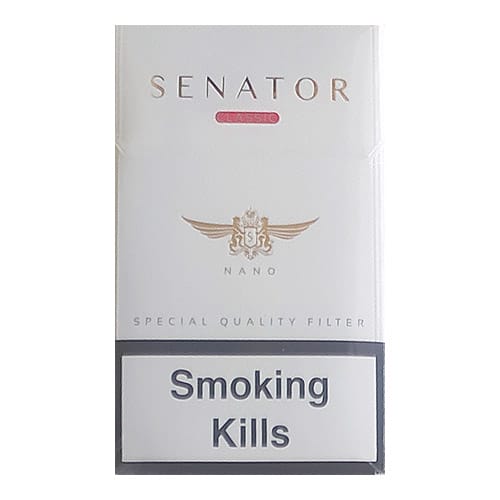 Сигареты Senator Classic Nano (Сенатор Белый Нано)