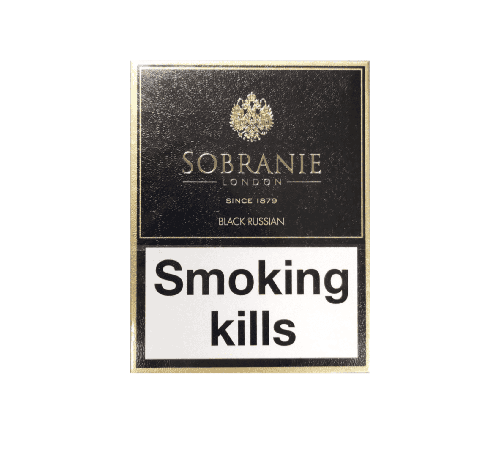 Сигареты Sobranie Black Russian 100s (Собрание Блэк Рашн 100 мм, Англия)