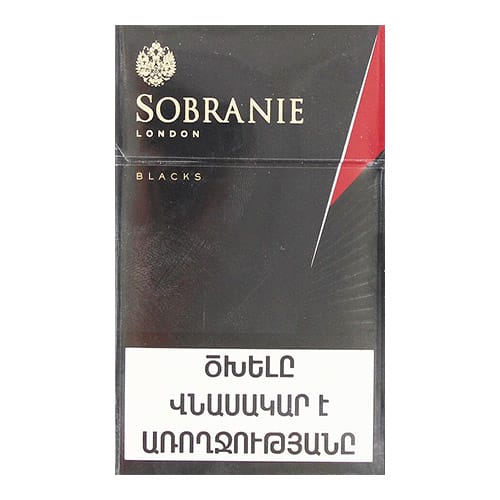 Сигареты Sobranie London Blacks(Собрание Нано Блэк)