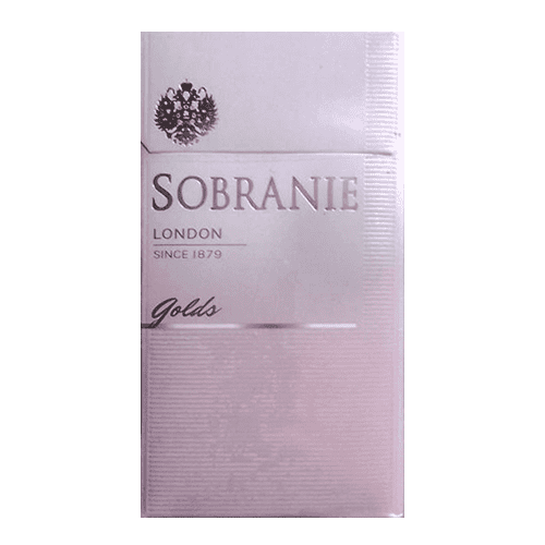 Сигареты Sobranie Golds Superslim Duty Free (Собрание Голд Супер Слим)