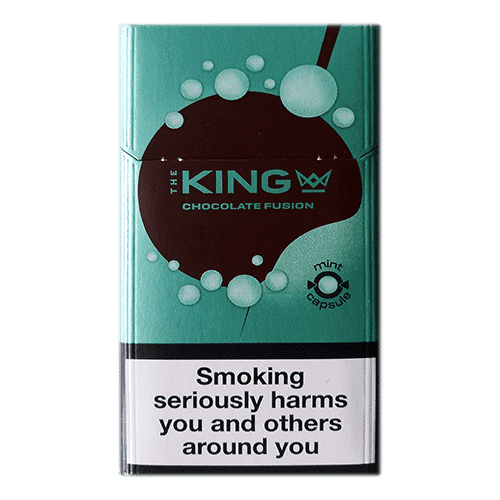 Сигареты The King Chocolate Mint Capsule (Кинг Шоколад Кнопка Мята)