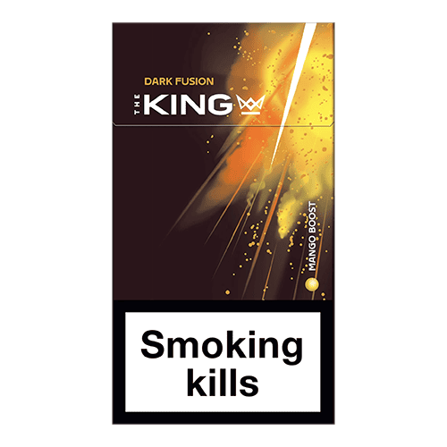 Сигареты The King Dark Fusion Mango Boost (Кинг Дарк Фьюжен Манго Буст)