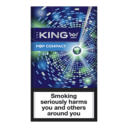 Сигареты The King Compact Pop Mint (Кинг Компакт Кнопка Мята)